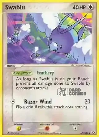 EX Emerald Kartenliste - Wablu 67/106