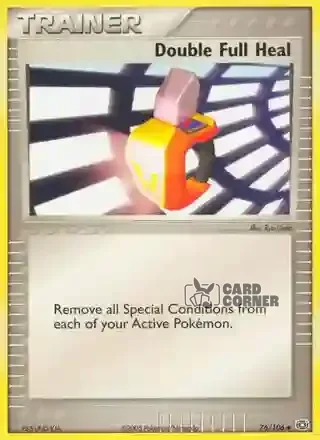 EX Emerald Kartenliste - Doppel Hyperheiler 76/106