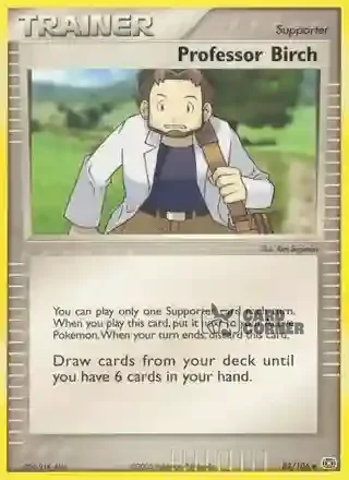 EX Emerald Kartenliste - Professor Birk 82/106