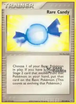 EX Emerald Kartenliste - Sonderbonbon 83/106