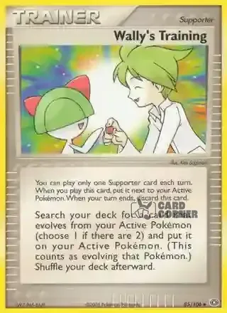 EX Emerald Kartenliste - Heikos Training 85/106