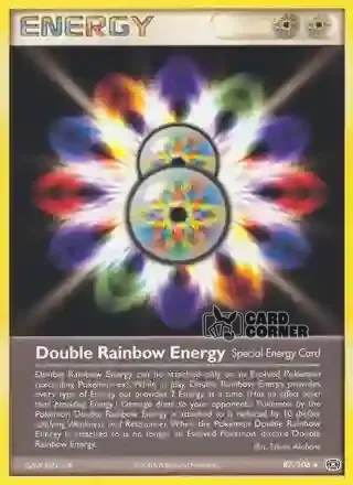 EX Emerald Kartenliste - Doppelte Regenbogen Energie 87/106