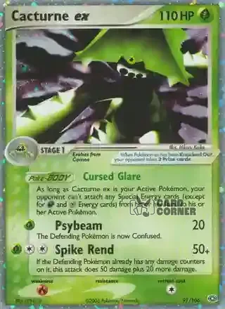 EX Emerald Kartenliste - Noktuska ex 91/106