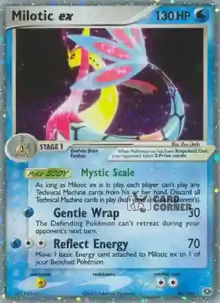 EX Emerald Kartenliste - Milotic ex 96/106