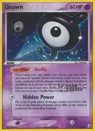 EX Unseen Forces Kartenliste - Icognito J/28