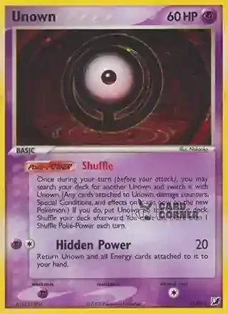 EX Unseen Forces Kartenliste - Icognito O/28