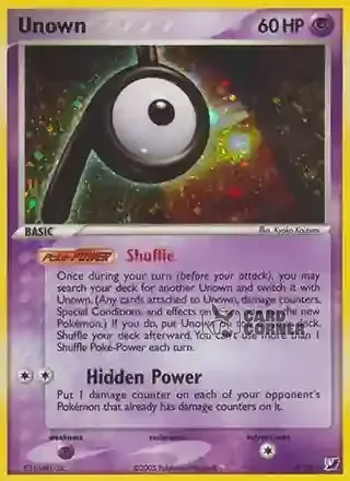 EX Unseen Forces Kartenliste - Icognito P/28