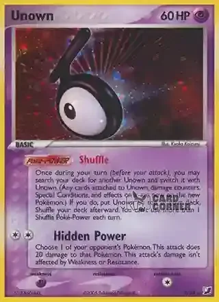 EX Unseen Forces Kartenliste - Icognito T/28