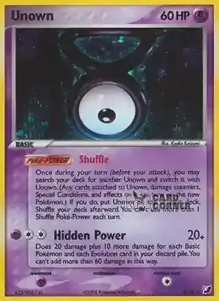 EX Unseen Forces Kartenliste - Icognito V/28