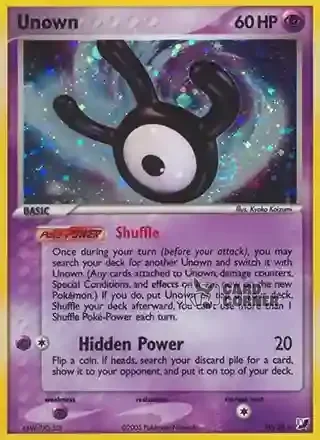 EX Unseen Forces Kartenliste - Icognito W/28