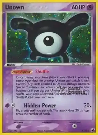 EX Unseen Forces Kartenliste - Icognito X/28