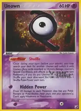 EX Unseen Forces Kartenliste - Icognito Z/28