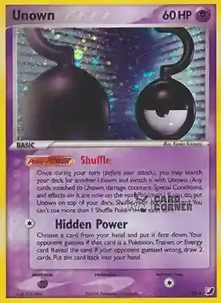 EX Unseen Forces Kartenliste - Icognito ?/28