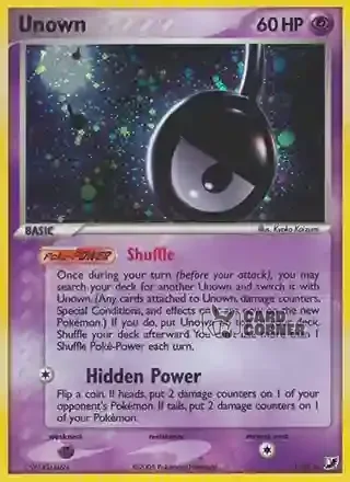 EX Unseen Forces Kartenliste - Icognito !/28