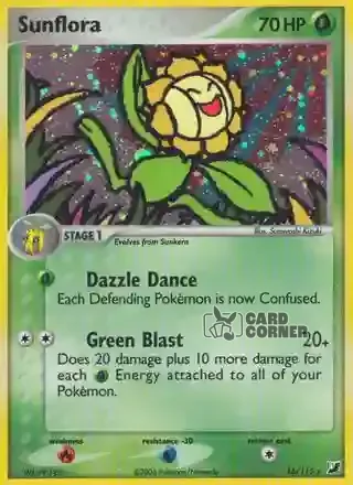 EX Unseen Forces Kartenliste - Sonnflora 16/115