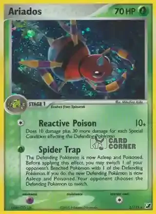 EX Unseen Forces Kartenliste - Ariados 2/115