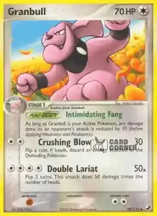 EX Unseen Forces Kartenliste - Granbull 39/115