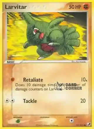 EX Unseen Forces Kartenliste - Larvitar 61/115