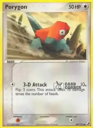 EX Unseen Forces Kartenliste - Porygon 69/115