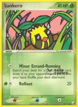 EX Unseen Forces Kartenliste - Sonnkern 76/115