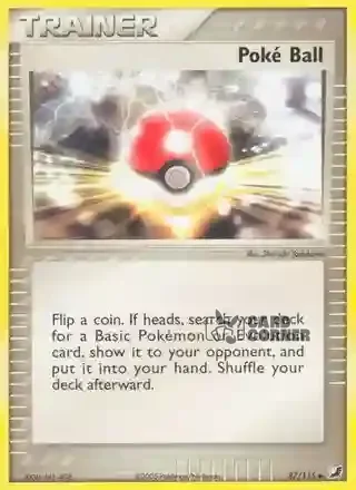 EX Unseen Forces Kartenliste - Poké Ball 87/115