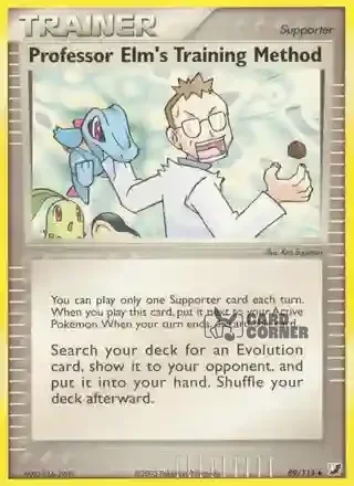 EX Unseen Forces Kartenliste - Professor Linds Trainingsmethoden 89/115