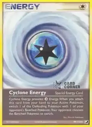 EX Unseen Forces Kartenliste - Zyklon-Energie 99/115