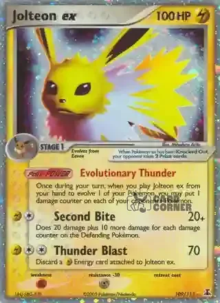 EX Delta Species Kartenliste - Blitza ex 109/113