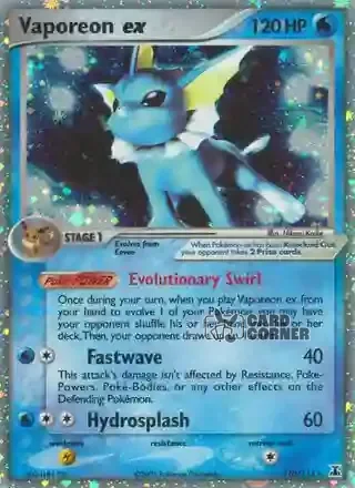 EX Delta Species Kartenliste - Aquana ex 110/113