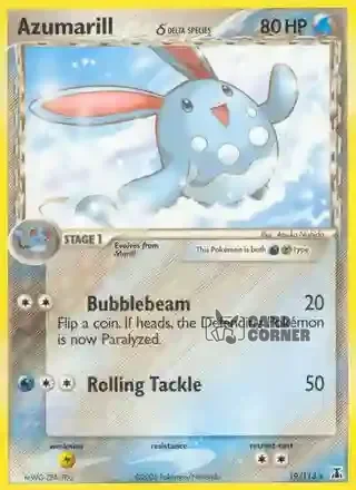 EX Delta Species Kartenliste - Azumarill δ 19/113
