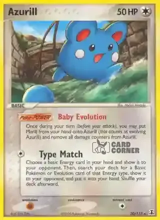 EX Delta Species Kartenliste - Azurill 20/113