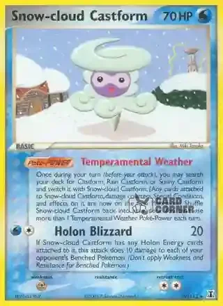 EX Delta Species Kartenliste - Schneewolken-Formeo 29/113