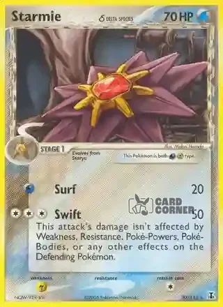 EX Delta Species Kartenliste - Starmie δ 30/113