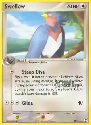 EX Delta Species Kartenliste - Schwalboss 32/113