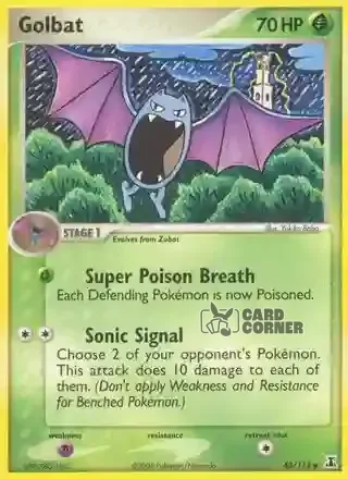 EX Delta Species Kartenliste - Golbat 43/113