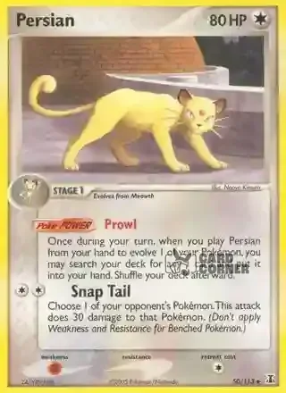 EX Delta Species Kartenliste - Snobilikat 50/113