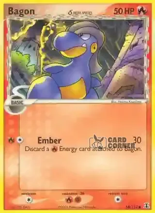 EX Delta Species Kartenliste - Kindwurm δ 58/113