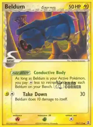 EX Delta Species Kartenliste - Tanhel δ 59/113