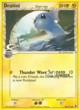 EX Delta Species Kartenliste - Dratini δ 66/113