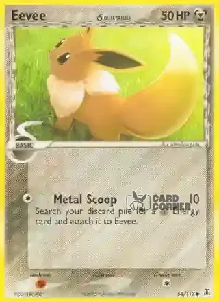 EX Delta Species Kartenliste - Evoli δ 68/113