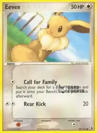 EX Delta Species Kartenliste - Evoli 69/113