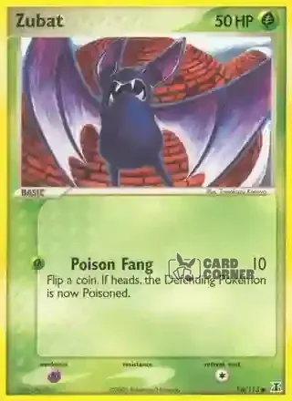 EX Delta Species Kartenliste - Zubat 88/113