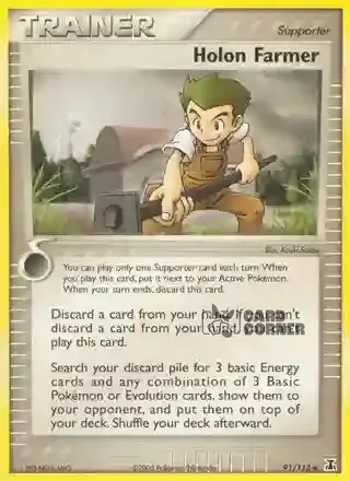 EX Delta Species Kartenliste - Holon-Bauer 91/113