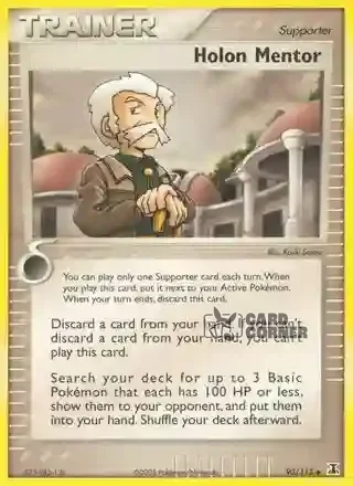 EX Delta Species Kartenliste - Holon-Lehrer 93/113