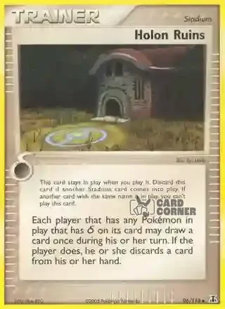 EX Delta Species Kartenliste - Holon-Ruinen 96/113