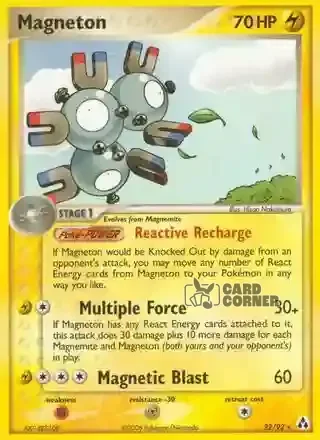 EX Legend Maker Kartenliste - Magneton 22/92