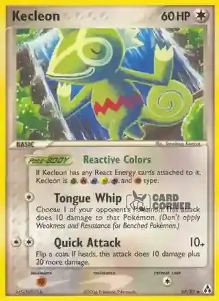 EX Legend Maker Kartenliste - Kecleon 37/92