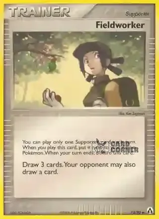 EX Legend Maker Kartenliste - Feldarbeiter 73/92