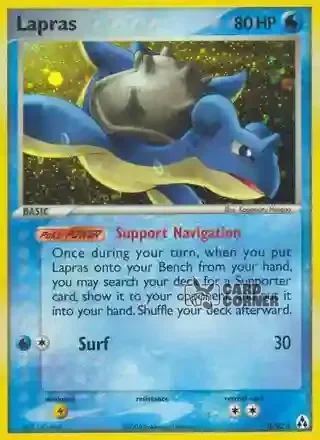 EX Legend Maker Kartenliste - Lapras 8/92