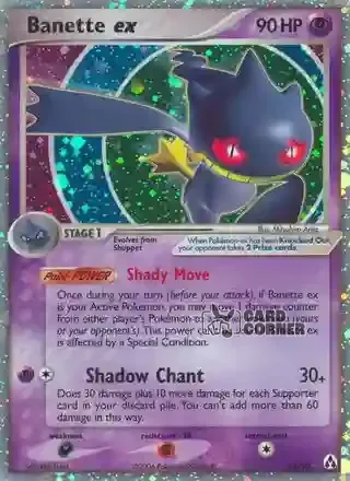EX Legend Maker Kartenliste - Banette ex 85/92